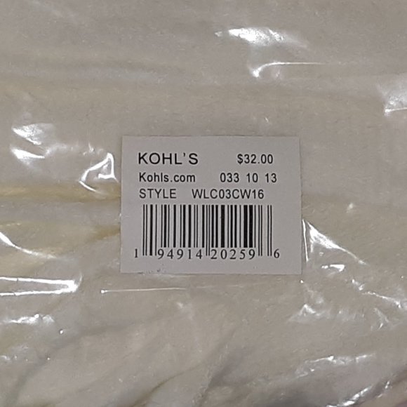 💙2 for 20💙 LC Lauren Conrad Brushed Fringe Scarf NWT - Picture 3 of 4